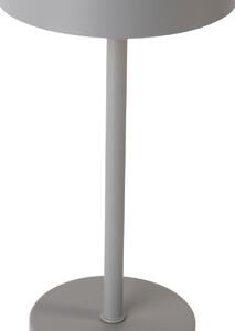Lampă de masă modernă gri reîncărcabilă - Poppie