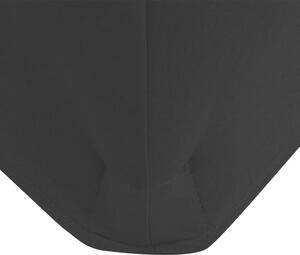 Huse de masă elastice, 2 buc, 243 x 76 x 74 cm, negru