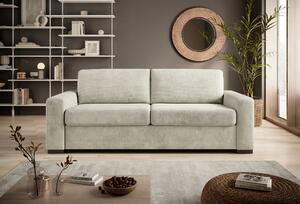 Canapea extensibila VANILLA 140, stofa plusata roz - Tilia 62, Gama Pr