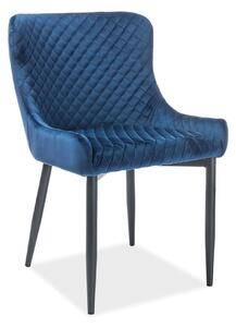 Scaun COLIN B, albastru, 51x45x84