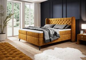Pat boxspring MADISON 160x200, personalizabil materiale gama Oferta Av