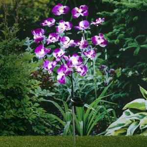 HI Lumină solară orhidee de grădină, LED, 75 cm 70396