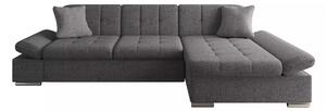 Colțar Comfivo Sanitas, Funcția de dormit, Spațiu de depozitare, 278x161x76cm, 119 kg, Picioare: Plastic