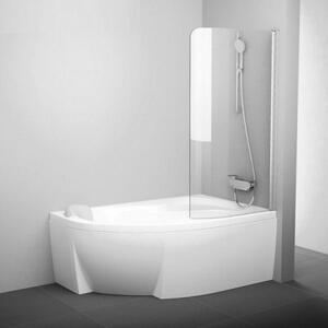 Ravak CVSK1 Rosa 140/150 Paravan cada 85 cm, profil alb