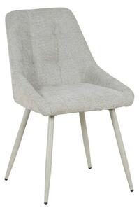 Scaun KENT, grej/gri deschis, stofa clasica/metal, 50x60x84 cm