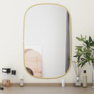 Oglindă de perete, auriu, 70x45 cm
