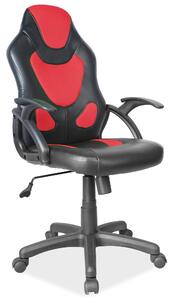 Scaun gaming ergonomic negru-rosu Q-100, 65X44X98/108