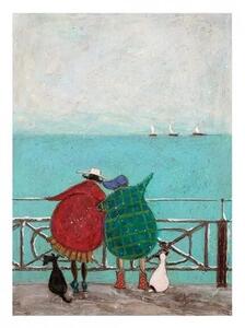 We Saw Three Ships Come Sailing By Reproducere, Sam Toft, (30 x 40 cm)