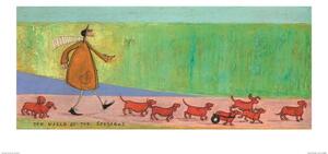Sam Toft - The March of the Sausages Reproducere, Sam Toft, (60 x 30 cm)
