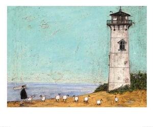 Sam Toft - Seven Sisters And A Lighthouse Reproducere, (50 x 40 cm)
