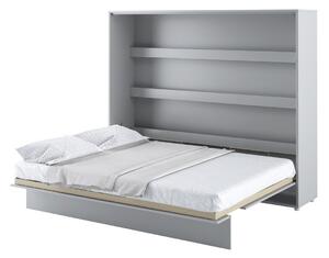 Pat rabatabil Concept Pro Lenart Levfere 115Dublu, Gri, 160x200, PAL laminat, Somiera pat, 188x211x178cm