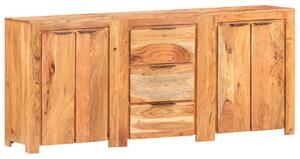 Servantă cu 3 sertare și 4 uși, lemn masiv de acacia