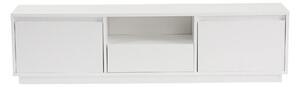 Comoda TV VANGUARD, alb, PAL, 160x30x42 cm