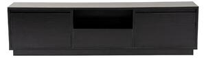 Comoda TV VANGUARD, negru, PAL, 160x30x42 cm