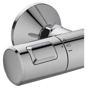 Coloană de duș cu baterie termostatată Ideal Standard, Ceratherm T25, crom