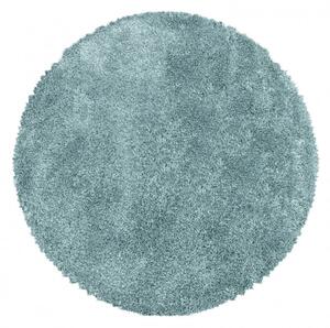 Covor Fluffy Albastru 80x80 cm