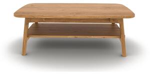 Măsuță de cafea în culoare naturală din lemn de stejar 70x110 cm Twig – The Beds