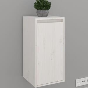 Dulap de perete, alb, 30x30x60 cm, lemn masiv de pin