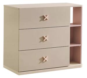 Comoda pentru copii cu 3 sertare , Design modern, colectia Nordic