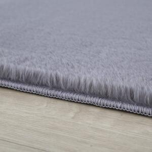 Covor Pouffy V1 Gri 200 x 200cm