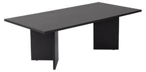 Masuta cafea SABIN, negru, PAL melaminat, 119x60x40 cm