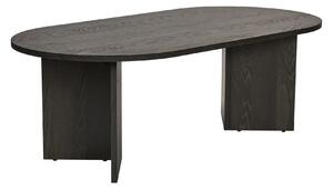 Masuta cafea SABLE, negru, PAL, 119x60x40 cm