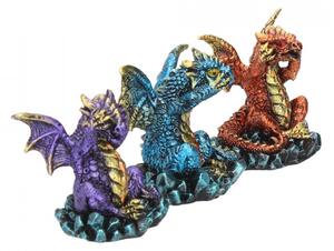 Set statuete Trei dragoni intelepti