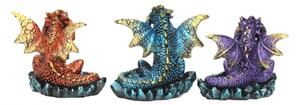 Set statuete Trei dragoni intelepti