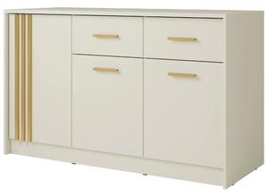 Comoda CANADA CD35, casmir/auriu, PAL laminat, 150x42x94 cm