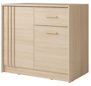 Comoda CANADA CY11, stejar riva, PAL laminat, 102x42x94 cm