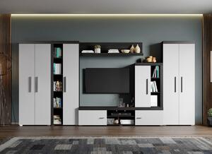 Set Mobilier Living Alb cu Ferrara Max-C06