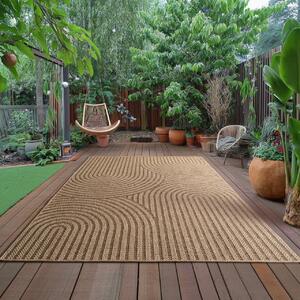 Covor Timber V1 Bej, 120 x 170cm