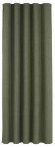 Draperie din material texturat elegant, perdea decorativă pentru living, dormitor, birou sau cameră modernă, 140 x 260 cm, verde