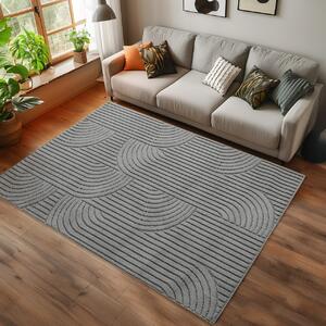 Covor Helix Argintiu V1, 160x230 cm