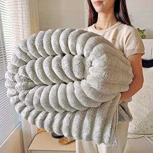 Patura Cocolino Groasa 200X220cm - Cozy Waves V11