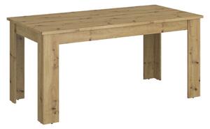 KONDELA Masă dining extensibilă, stejar Artisan, 160-210x90 cm, AIRON