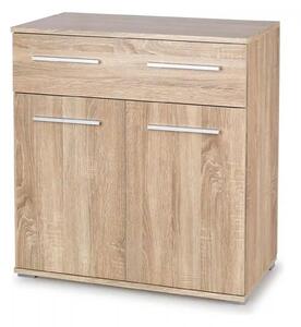 Comoda Lima KM1, stejar sonoma, PAL, 77x40x82 cm