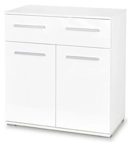 Comoda LIMA KM1, alb, PAL, 77x40x82 cm