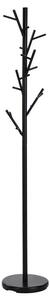Cuier pom W33, negru, otel, 30x176 cm