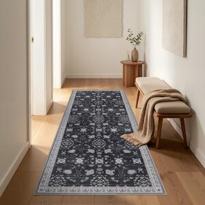 Traversa Inka V6 Negru, 80 x 250 cm