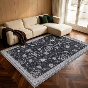 Covor Inka V6 Negru, 120 x 170 cm