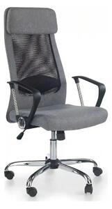 Scaun de birou ZOOM, negru/gri, stofa mesh/metal, 61x64x113/123 cm