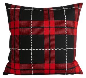 Husa pentru perna din microfibra ALBURY 45x45 cm, rosu