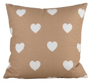 Fata de perna din microfibra CARAMHEART 45x45 cm, maro