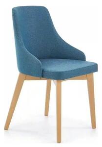 Scaun cu stofa albastru denim tapitat Toledo, 55X51X82 CM