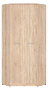Dulap NEPO PLUS, stejar sonoma, PAL, cu 2 usi, 80x80x197 cm
