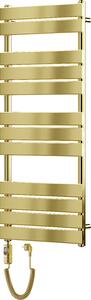 Mexen Ceres, element electric de încălzire 1200 x 500 mm, 600 W, auriu lucios, W111-1200-500-2600-50