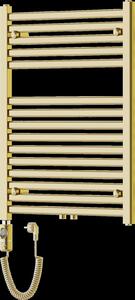 Încălzitor electric Mexen Hades 800 x 600 mm 600 W auriu lucios W104-0800-600-2600-50