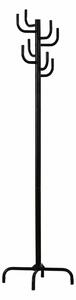 Cuier pom W11, negru, otel, 48x178 cm