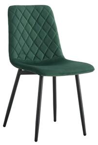 Scaun sufragerie Damea Typ 2 J06-1-HLR-57 (smaragd + negru). 1075499